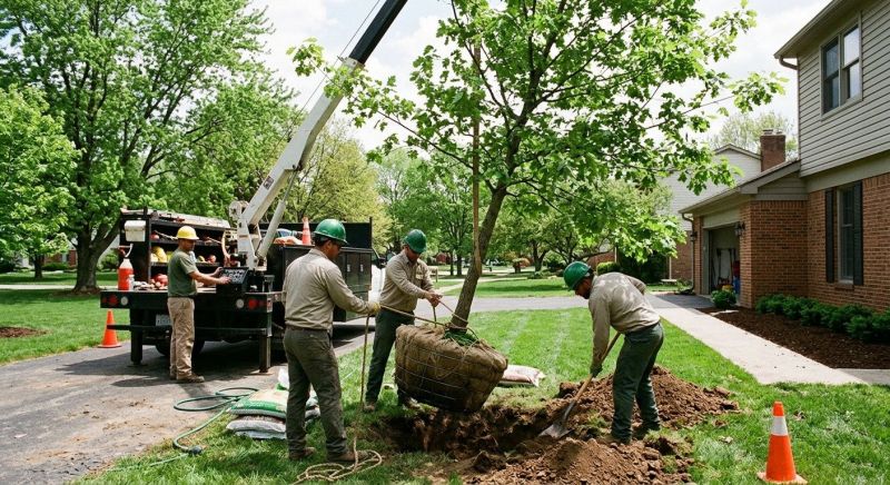 Apple Tree Planting in Honolulu, HI